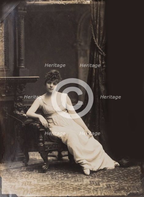 Maria Konstantinovna Bashkirtseva (1858-1884), Early 1880s. Creator: Anonymous.
