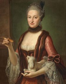 Maria Kunigunde of Saxony (1740-1826), Princess-Abbess of Essen and Thorn..., ca 1770. Creator: Desmarées, George (1697-1776)