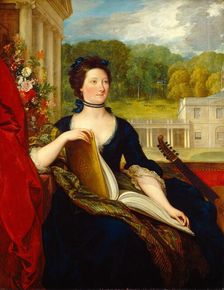 Maria Hamilton Beckford (Mrs. William Beckford), 1799. Creator: Benjamin West