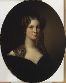 Maria Helena Rosina von Haartman, c1830s. Creator: Timoleon von Neff