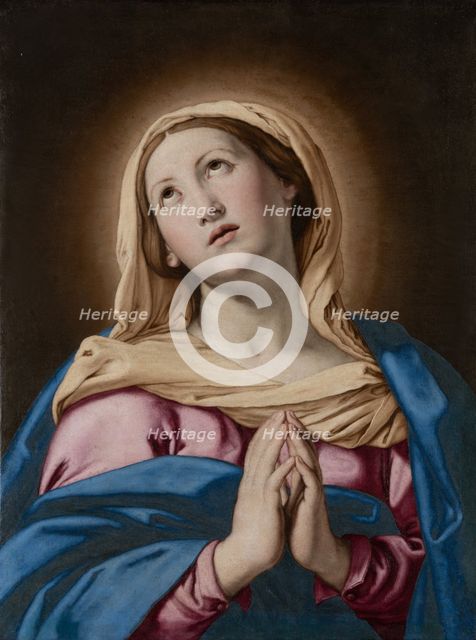 Maria Immaculata, (1640-1660?). Creator: Giovanni Battista Salvi da Sassoferrato.