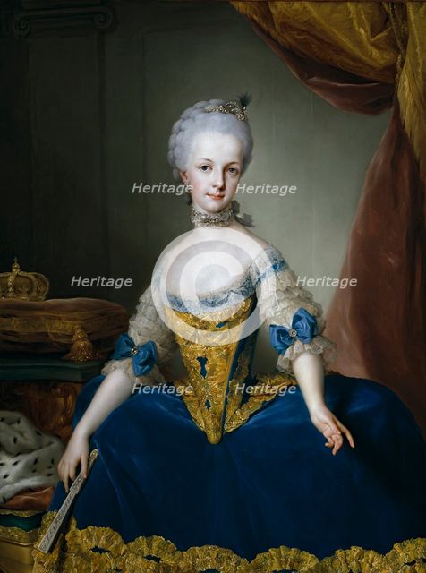 Maria Josefa de Lorena, Archduchess of Austria, c1767. Creator: Anton Raphael Mengs.