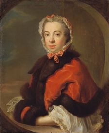 Maria Juliana Jennings, 1731-1793 or Elisabet Jennings, 1734-1801, early-mid 18th century. Creator: Johan Henrik Scheffel