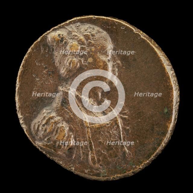 Maria of Aragon, after 1503-1568, Wife of Alfonso II d'Avalos [obverse], 16th century. Creator: Unknown.