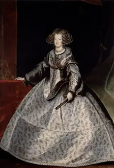 María of Austria, Queen of Hungary, 1650. Creator: Frans Luycx