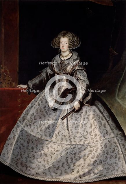 María of Austria, Queen of Hungary, 1650. Creator: Frans Luycx.