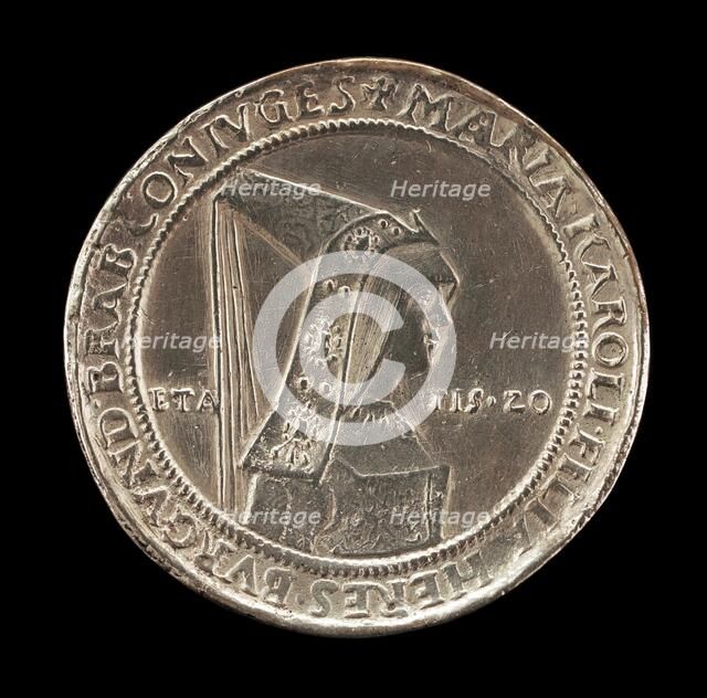 Maria of Burgundy, 1547-1482, First Wife of Maximilian I 1477 [reverse], 1500 or after. Creator: Unknown.