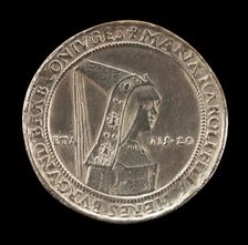Maria of Burgundy, 1547-1482, First Wife of Maximilian I 1477 [reverse], 1500 or after. Creator: Unknown