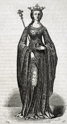Maria of Navarre, 1852. Creator: Tomás Carlos Capuz