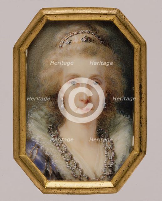 Maria Louisa (1745-1792), Empress of Austria, ca. 1790. Creator: Heinrich Friedrich Füger.