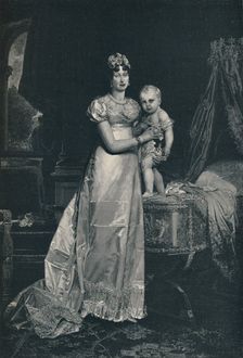 Maria Louisa and the King of Rome 1812, (1896). Artist: Charles J. State