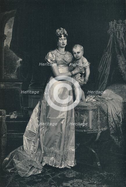 'Maria Louisa and the King of Rome', 1812, (1896). Artist: Charles J. State.