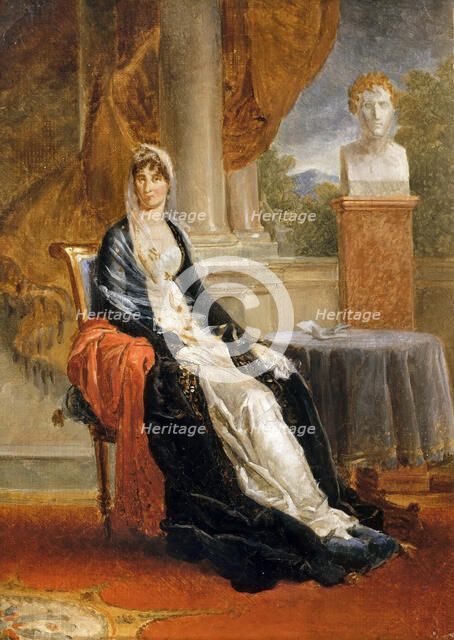 Maria Letizia Buonaparte, née Ramolino (1750-1836). Artist: Gérard, François Pascal Simon (1770-1837)