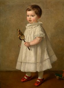 Maria Leys, the Artist's Daughter, 1855. Creator: Joseph Lies