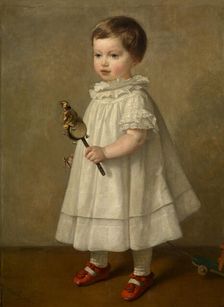 Maria Leys, the Artist's Daughter, 1855. Creator: Joseph Lies