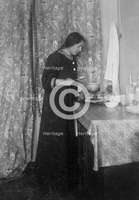 Maria Lilina, Russian actress, 1910s. Artist: Unknown