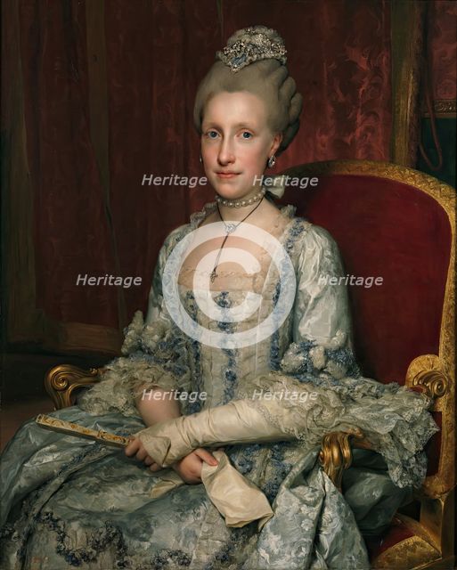 Maria Luisa of Spain, 1770. Creator: Anton Raphael Mengs.