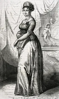 Maria Luisa of Spain, (1782-1824), Infanta of Spain, Queen Consort and Regent of Etruria..., 1853. Creator: Tomás Carlos Capuz