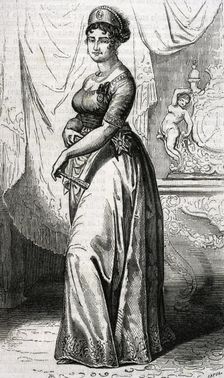 Maria Luisa of Spain, (1782-1824), Infanta of Spain, Queen Consort and Regent of Etruria..., 1853. Creator: Tomás Carlos Capuz