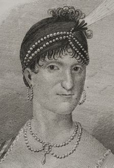 Maria Luisa of Parma (1751-1819), 1851. Creators: Miranda, Martínez