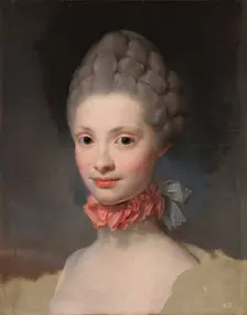 Maria Luisa of Parma, between c1765 and c1769. Creator: Anton Raphael Mengs