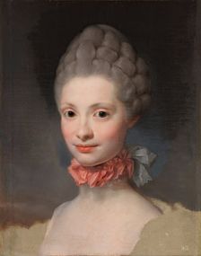 Maria Luisa of Parma, between c1765 and c1769. Creator: Anton Raphael Mengs