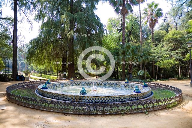Maria Luisa Park, Seville, Andalusia, Spain, 2007. Creator: Samuel Magal.