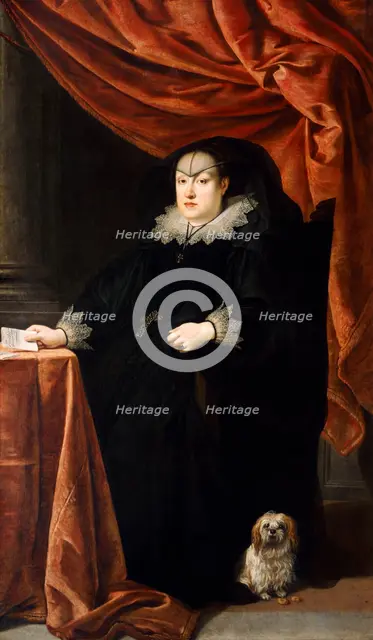 'Maria Maddalena of Austria, Grand Duchess of Tuscany', c1621. Artist: Justus Sustermans.