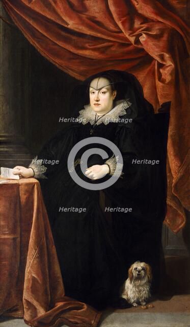 'Maria Maddalena of Austria, Grand Duchess of Tuscany', c1621. Artist: Justus Sustermans.