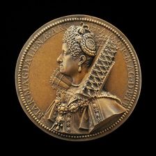 Maria Magdalena, Grand Duchess of Tuscany, Wife of Cosimo II de Medici 1589, 1613. Creator: Abraham Dupre