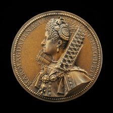 Maria Magdalena, Grand Duchess of Tuscany, Wife of Cosimo II de Medici 1589, 1613. Creator: Abraham Dupre