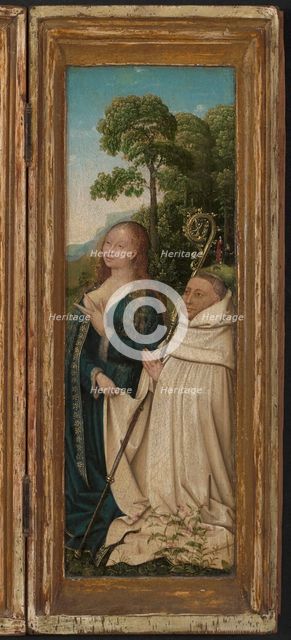 Maria Mediatrix and Antonius Tsgrooten, 1507. Creator: Goswijn van der Weyden.