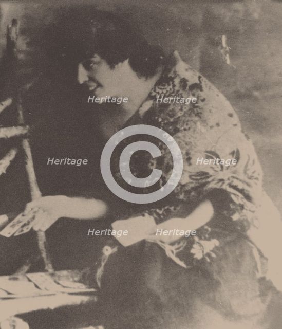 Maria Mikhayovna Glebova-Semyonova (1897-1974), 1919.