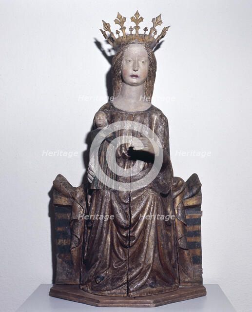 Maria Misericordia, casket madonna, Misterhult Church, Sweden, late 15th century. Artist: Lars Germundsson