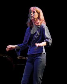 Maria Schneider, 2008. Artist: Alan John Ainsworth