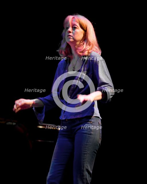 Maria Schneider, 2008. Artist: Alan John Ainsworth.