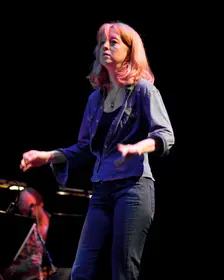 Maria Schneider, 2008. Artist: Alan John Ainsworth