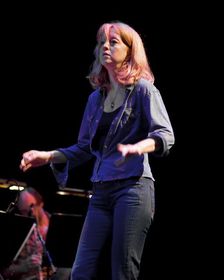 Maria Schneider, 2008. Artist: Alan John Ainsworth