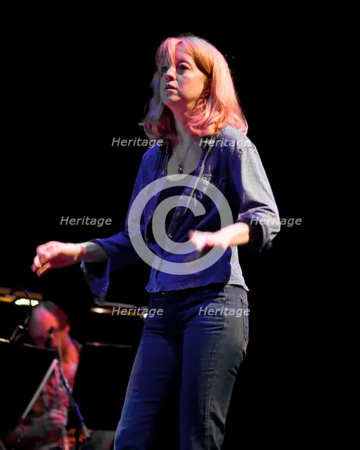 Maria Schneider, 2008. Artist: Alan John Ainsworth.