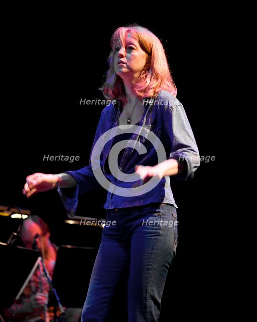 Maria Schneider, 2008. Artist: Alan John Ainsworth.