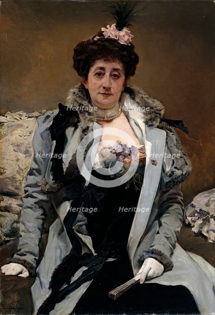 María Semprún y Pombo, between 1900 and 1905. Creator: Emilio Sala.
