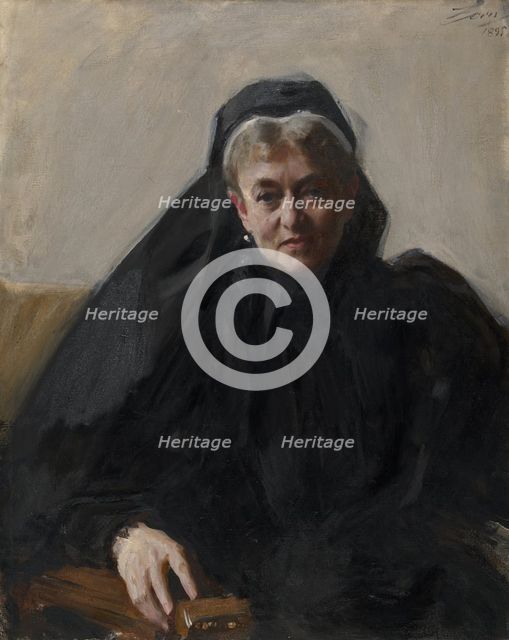 Maria Sheldon Scammon, 1895. Creator: Anders Leonard Zorn.