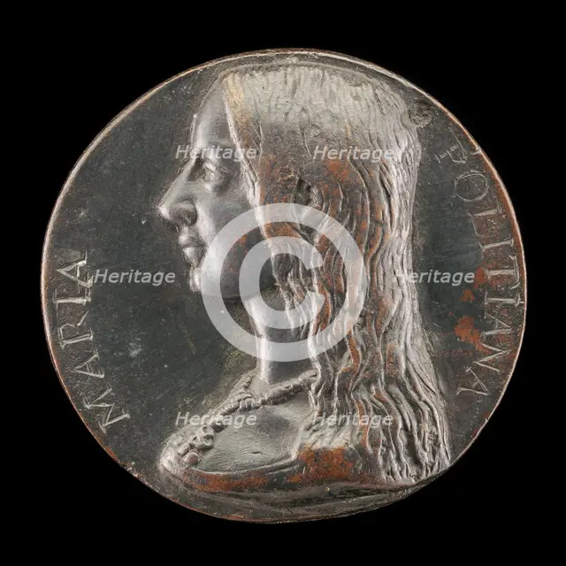 Maria Poliziana [obverse]. Creator: Unknown.