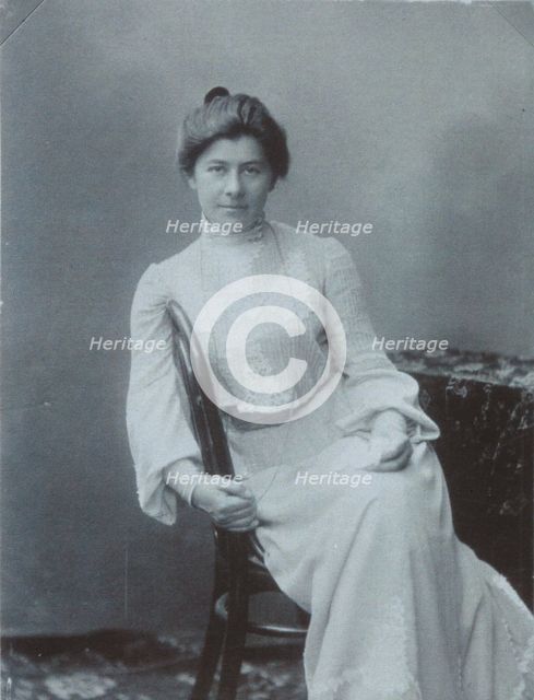 Maria Pavlovna Chekhova, 1899-1900. Artist: Anonymous  