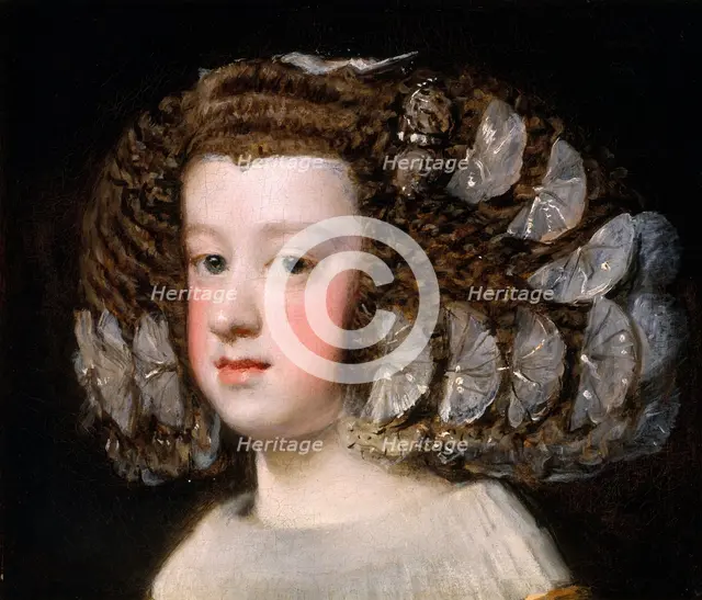 María Teresa (1638-1683), Infanta of Spain, 1651-54. Creator: Diego Velasquez.