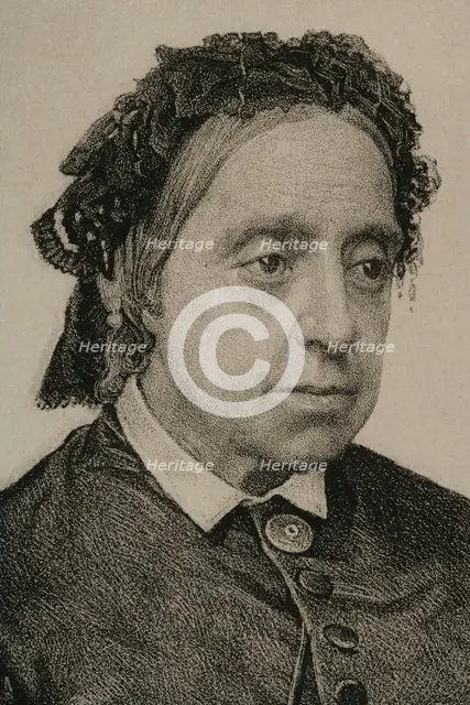 Maria Teresa of Braganza (1793-1874), Portuguese Infanta, 1869. Creator: Jose Cuevas.