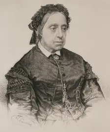 Maria Teresa of Braganza (1793-1874), Portuguese Infanta, 1869. Creator: Jose Cuevas