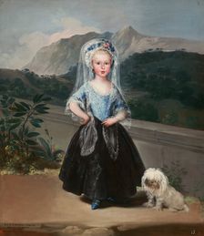María Teresa de Borbón y Vallabriga, later Condesa de Chinchón, 1783. Creator: Francisco Goya