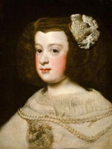 Maria Teresa, Infanta of Spain, mid-17th century. Creator: Workshop of Diego Rodríguez de Silva y Velázquez (Spanish, 1599-1660)