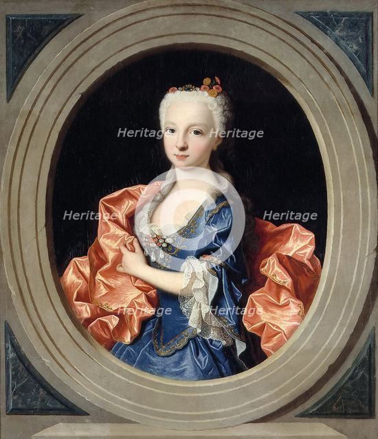 Maria Teresa Rafaela (1726-1746), Infanta of Spain, 1731. Creator: Ranc, Jean (1674-1735).